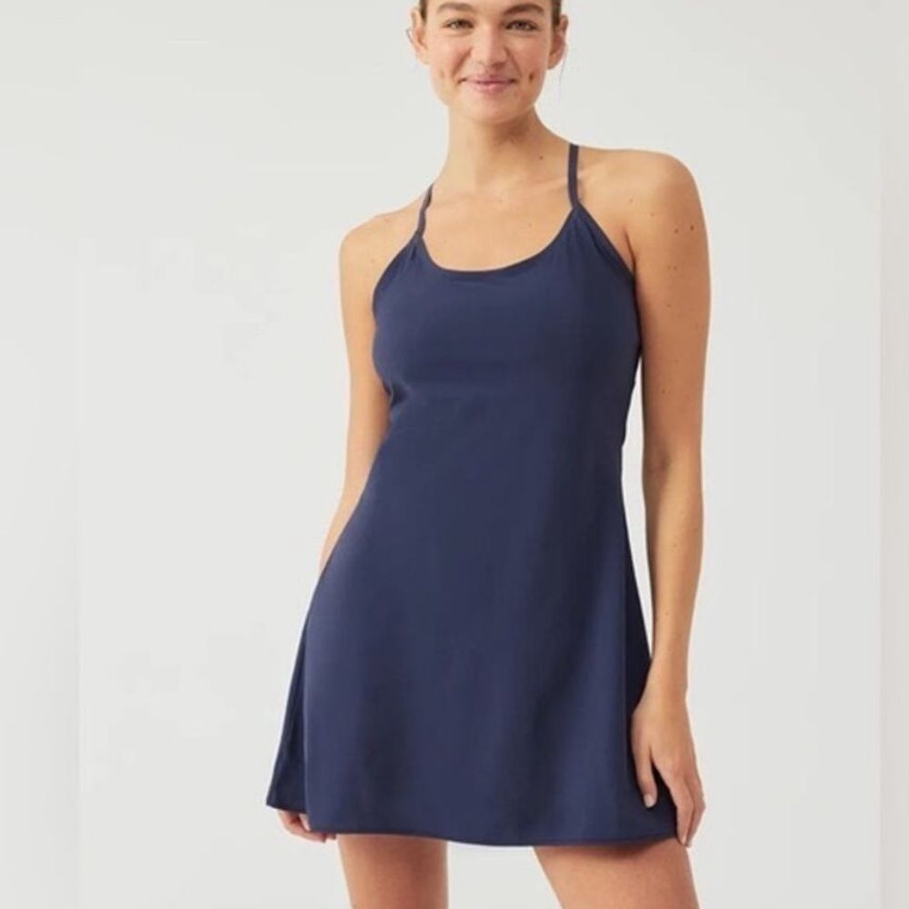 Outdoor Voices The Exercise Golf Tennis Skort Dress Navy Small